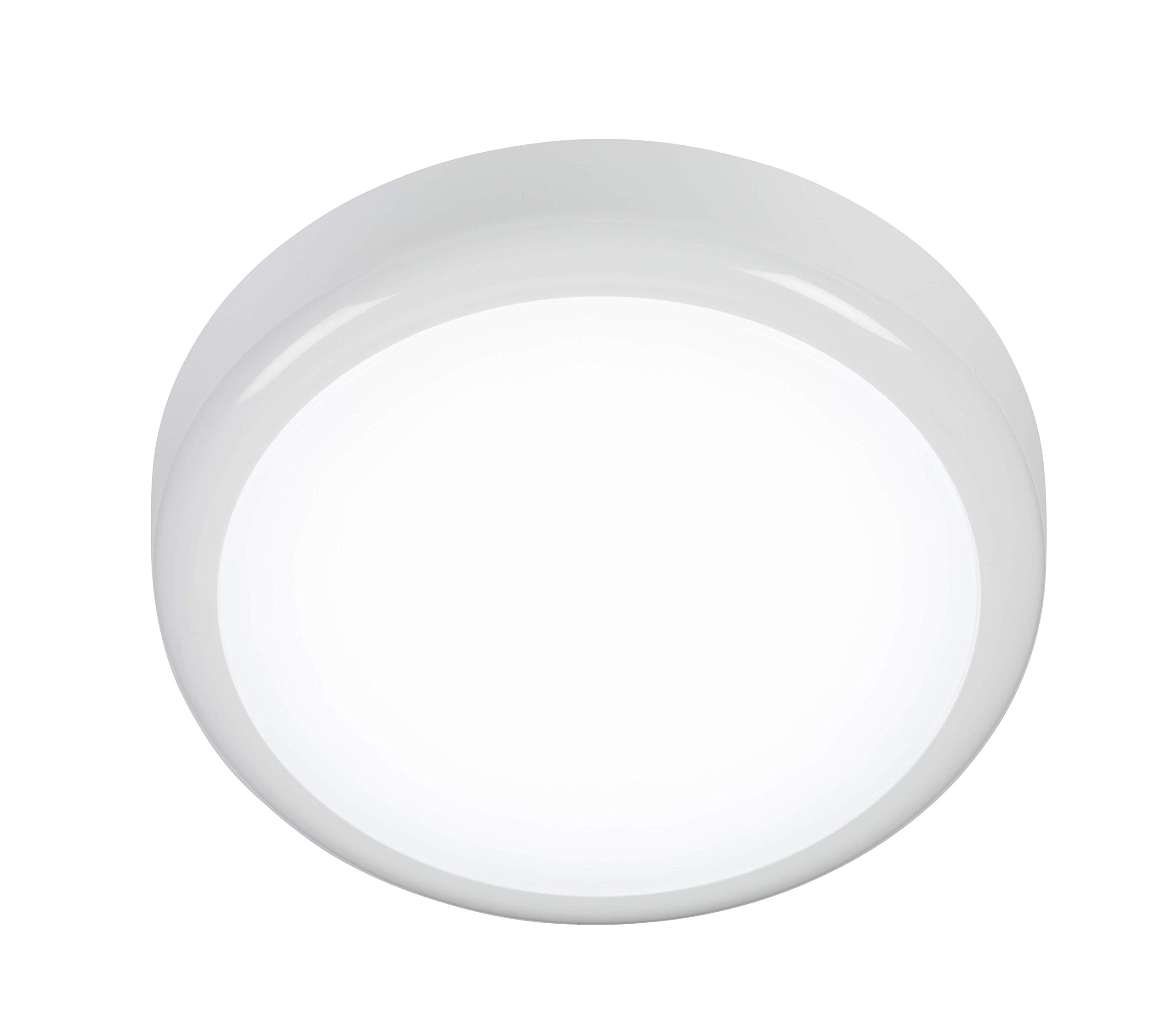 Knightsbridge White Ip65 Led Light With Adjustable Colour Temperature, Polycarbonate, 9 W, Cct Bt9ct,