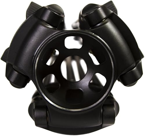 Miniatura 2 de E-Image by Ikan GC752 - Trípode de fibra de carbono de 2 etapas de 2.953 in con esparcidor de nivel medio