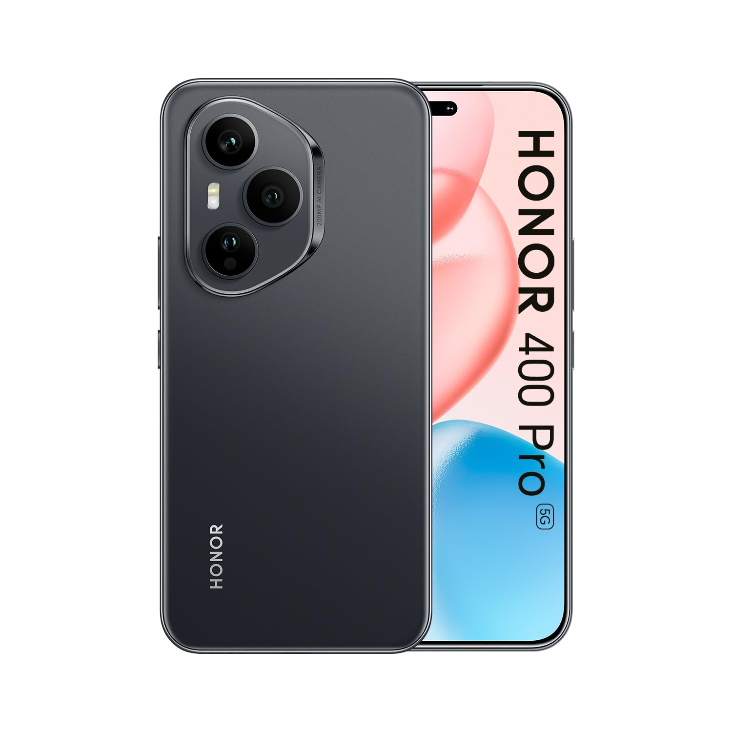 Honor 400 Pro DUAL-SIM 512GB ROM + 12GB RAM (GSM Only | No CDMA) Factory Unlocked 5G Smartphone (Midnight Black) - International Version