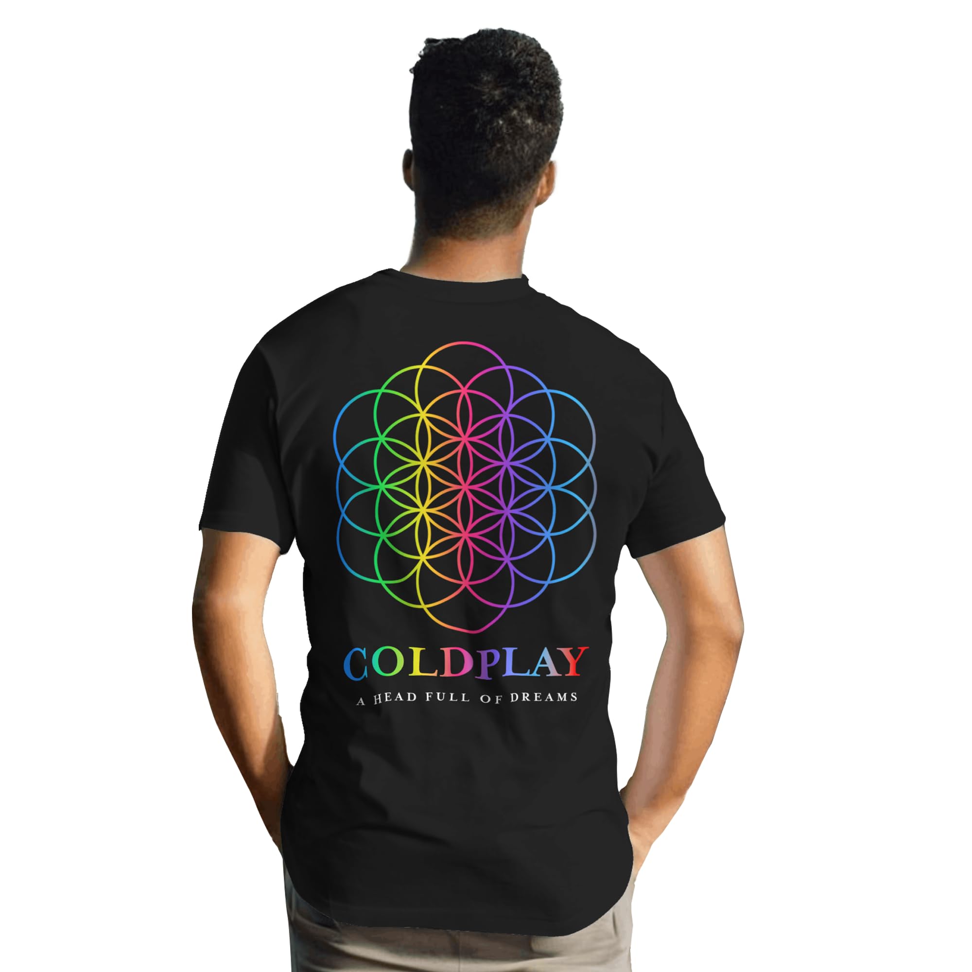 Smurk Coldplay Circular Logo & A Head Full of Dreams Combo Tshirt