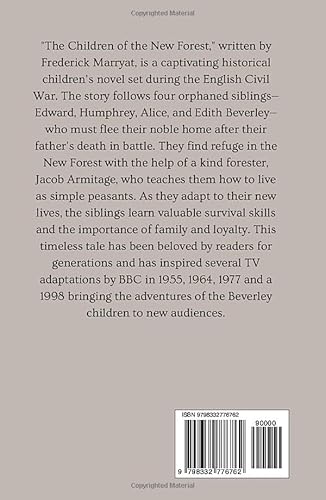 The Children of the New Forest: Original Unabridged Illustrated 1847 Children’s Classic Fiction