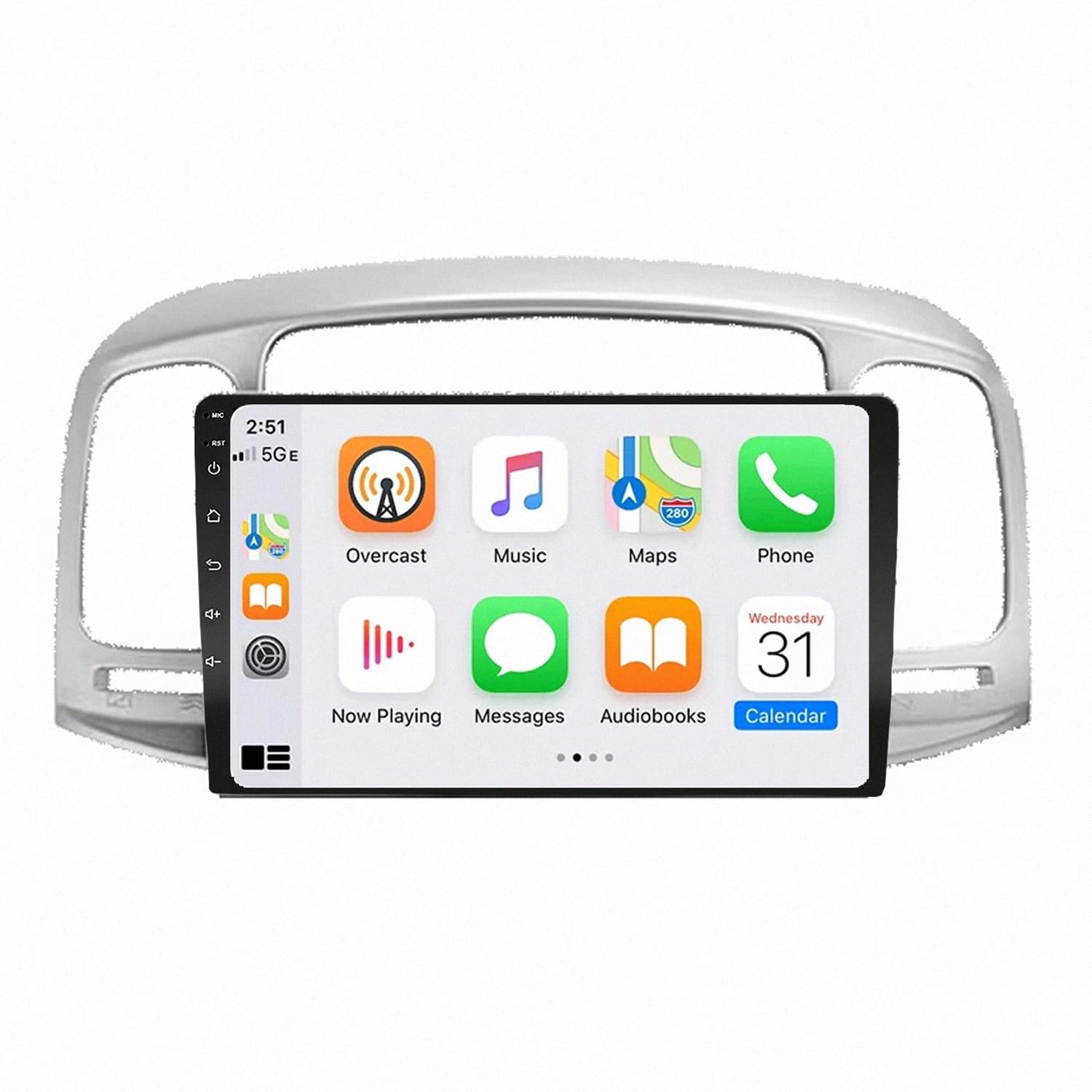 Navegador GPS Lada Largus 2012-2020 con Android Auto 2 DIN 8