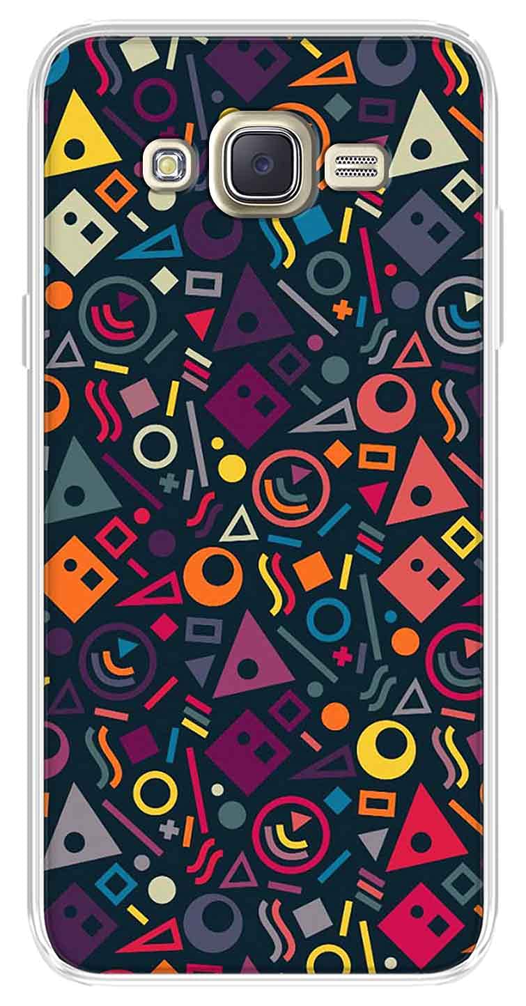 Zapcase Back Case Cover for Samsung Galaxy J7 Nxt (Silicone_Multicolor)