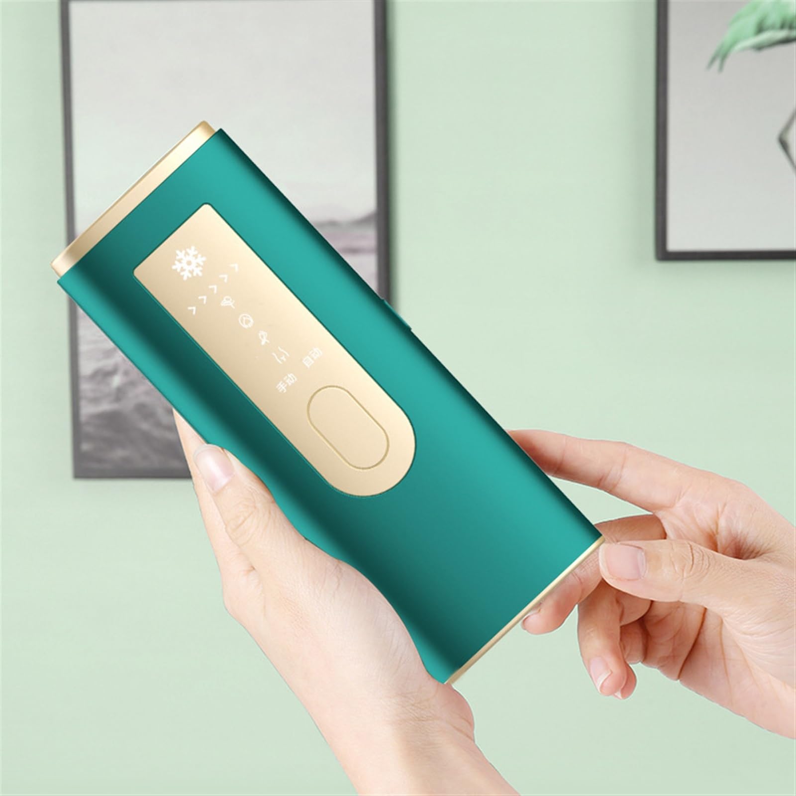 Depiladora láser, depiladora con luz pulsada de 5 Niveles de energía, Mujeres, Hombres, Axilas, Rostro, Cuerpo