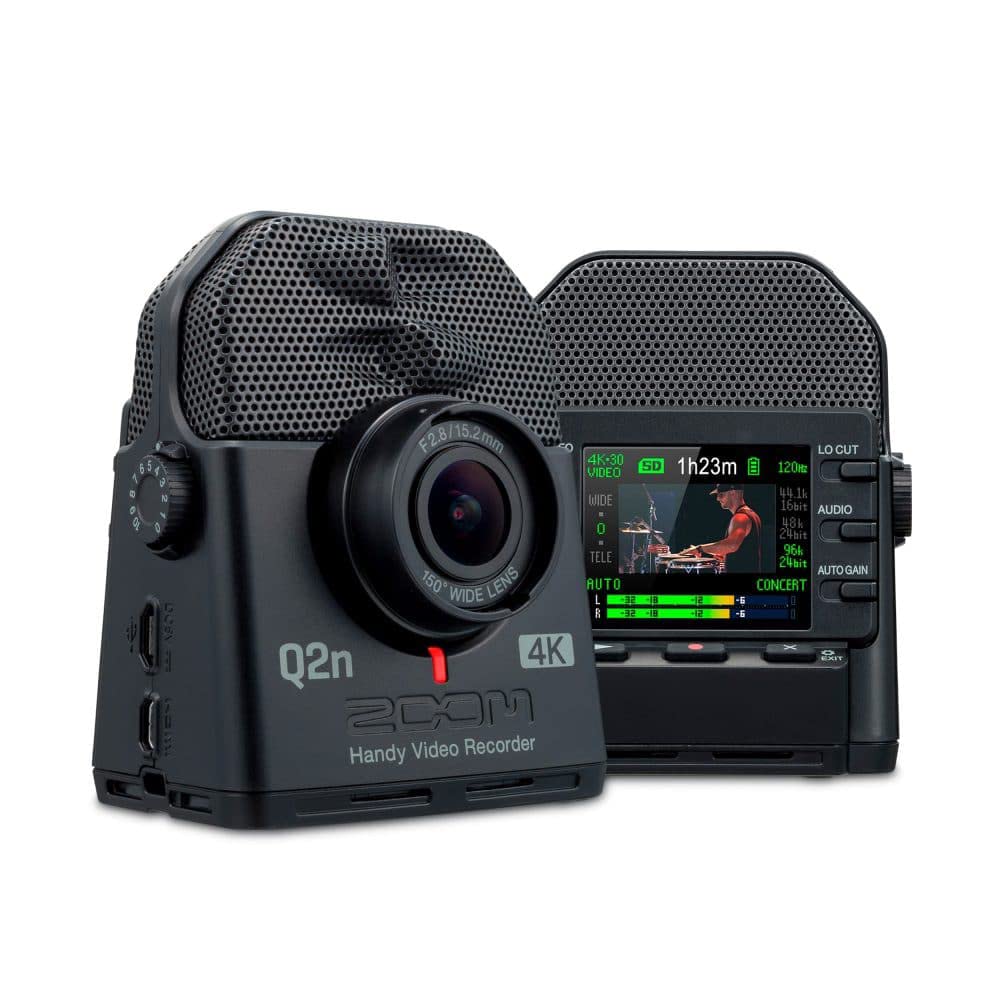 ZOOM Q2n-4K Handy Video Recorder おまけ付き ZOOM Q2n-4K HANDY VIDEO RECORDER BLACK : Amazon.com.br: Esporte