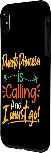 Miniatura 2 de iPhone XS Max Puerto Princesa Is Calling and I Must Go Philippines Travel Case