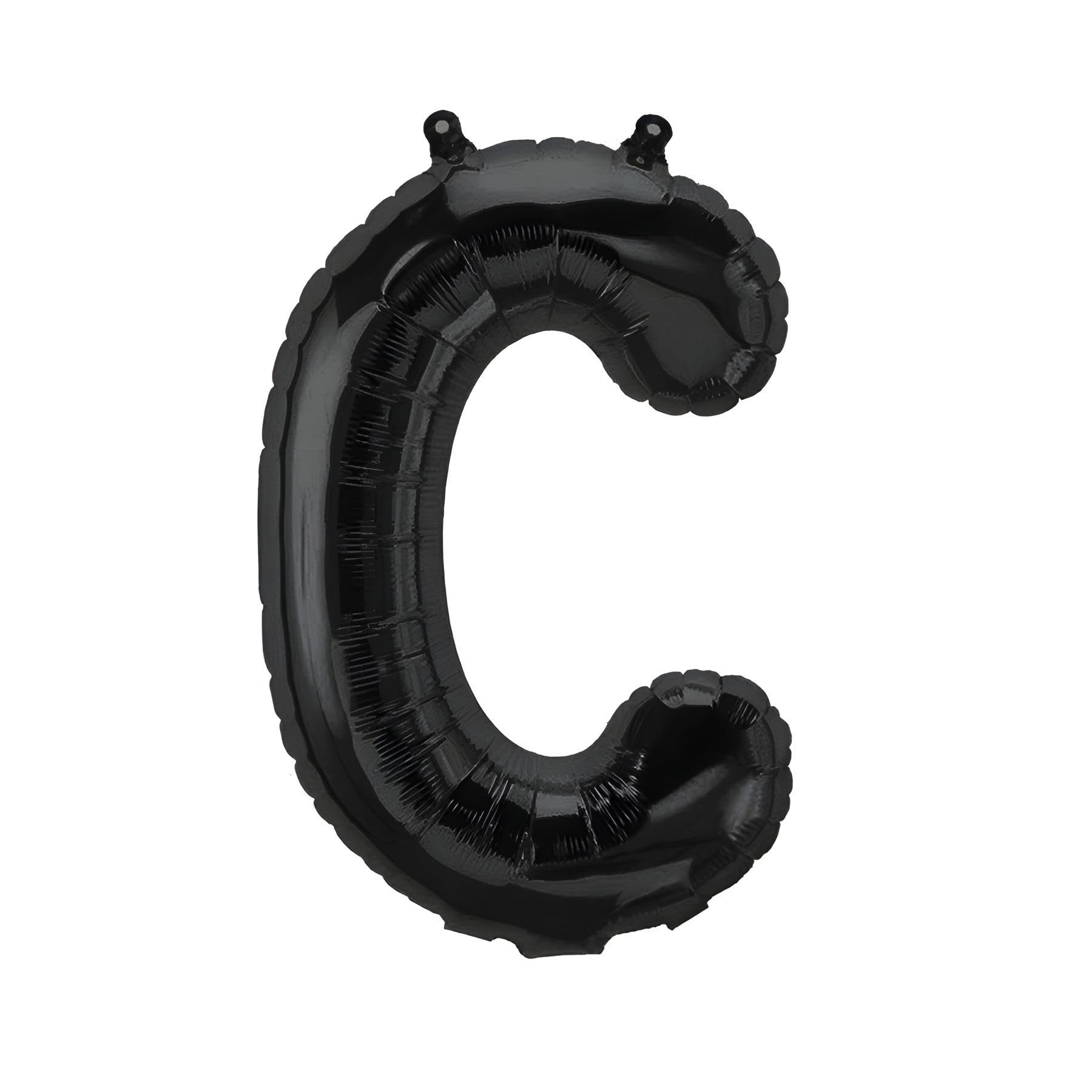 Foil Balloons Letters Black - 40/80/100 cm for Birthday Wedding Party Decoration Happy Birthday JGA Gift Balloon Graduation Giant Balloon ABI Large XXL Small Black Boys (40 cm - C) — image 1