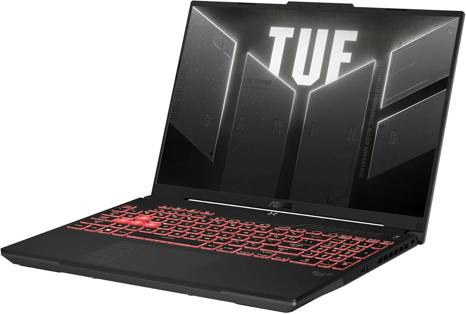 ASUS TUF A16 Gaming Laptop, 16” WUXGA 144Hz 16:10 Display, AMD R7-7445HS(>Intel i7-13700), NVIDIA RTX 4050, 16GB DDR5 RAM, 1 TB PCIE SSD, Backlit KB, AI Noise-Cancellation, W/128GB PSD, Win 11 H