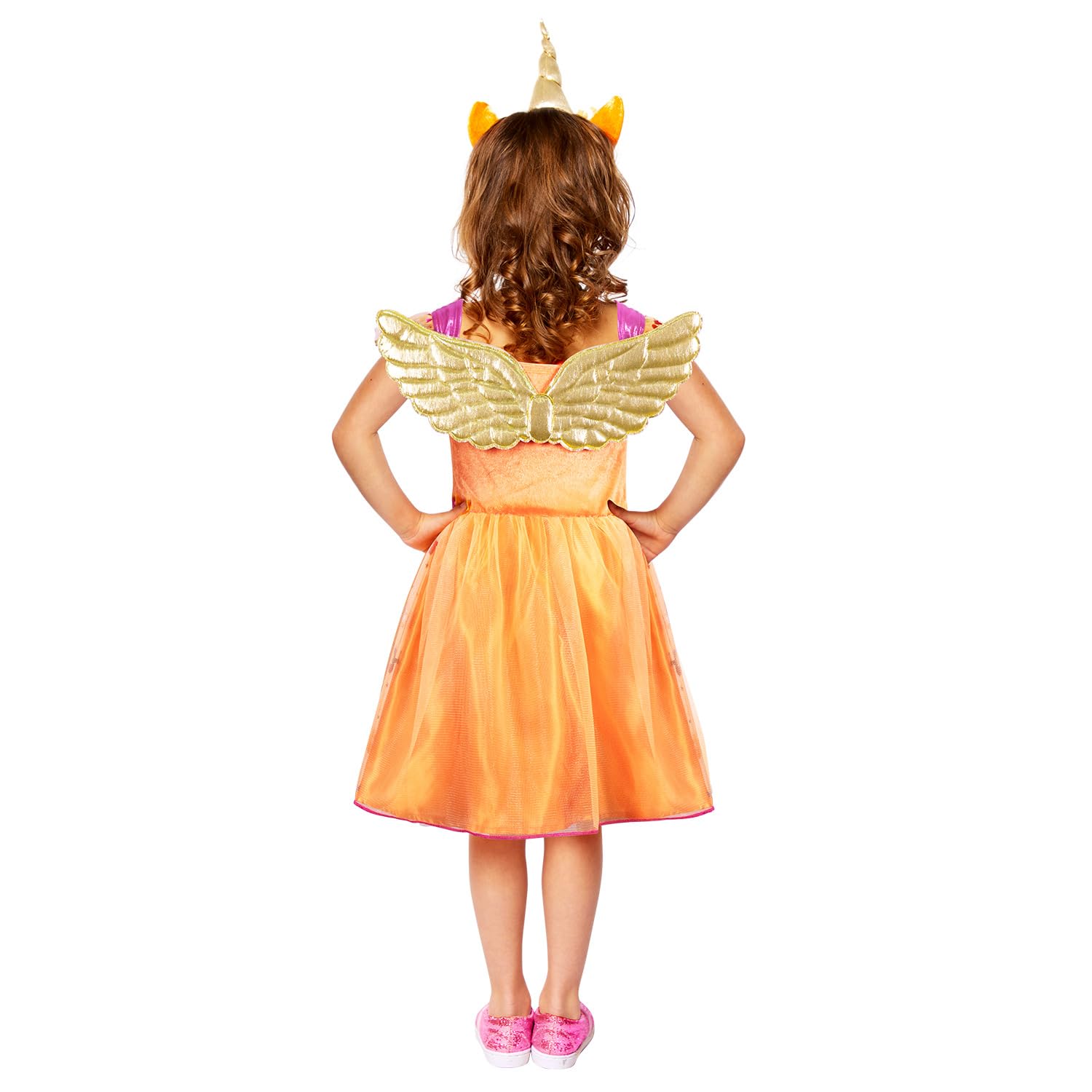 Amscan 9918480 - Oficjalnie licencjonowany kostium dziewczęcy My Little Pony Sunny Starscout Fancy Dress Age: 4-6 lat