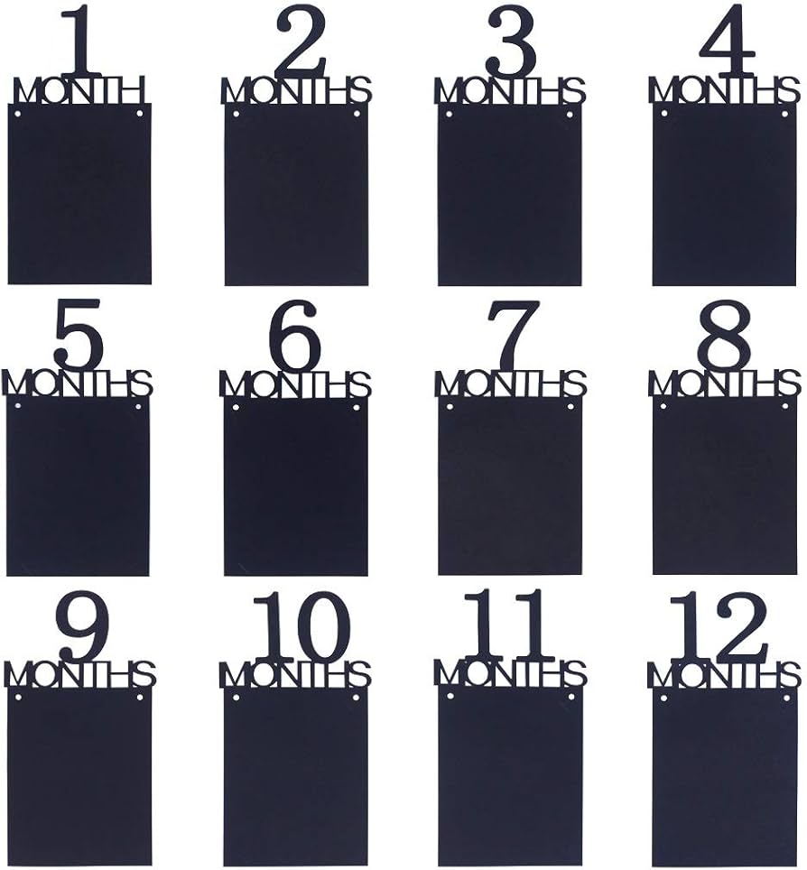 amazon-com-angel-q-house-1st-birthday-baby-photo-banner-growth-record-1-12-month-photo-prop-monthly-milestone-photograph-bunting-garland-first-birthday-celebration-decoration-black-toys-games