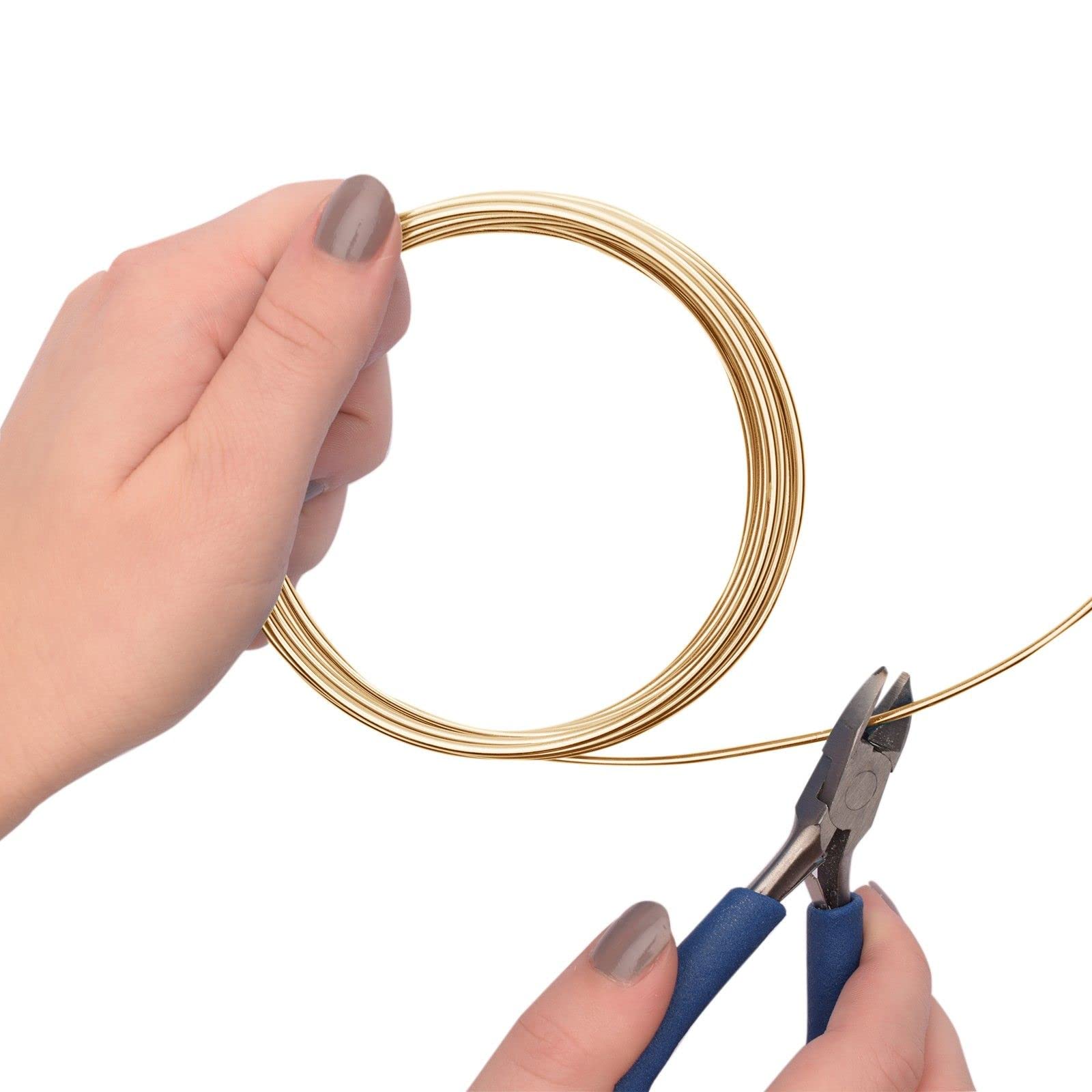 Vaessen Creative Fil Aluminium Ciselé 5 M X 2 Mm - Fil Métallique Red (Rouge) - Fil De Fer Souple Pour Loisirs Créatifs, Perlage Et Fabrication De Bijoux