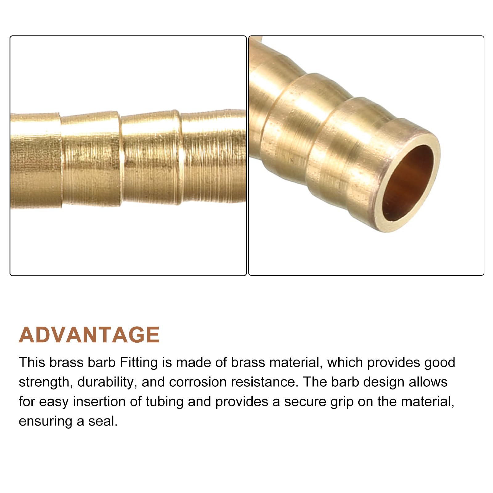 METALLIXITY Kształt L mosiądz pręt łączący (6 mm) 2 sztuki, łącznik pręta - do paliwa powietrza i wody oleju gazowego