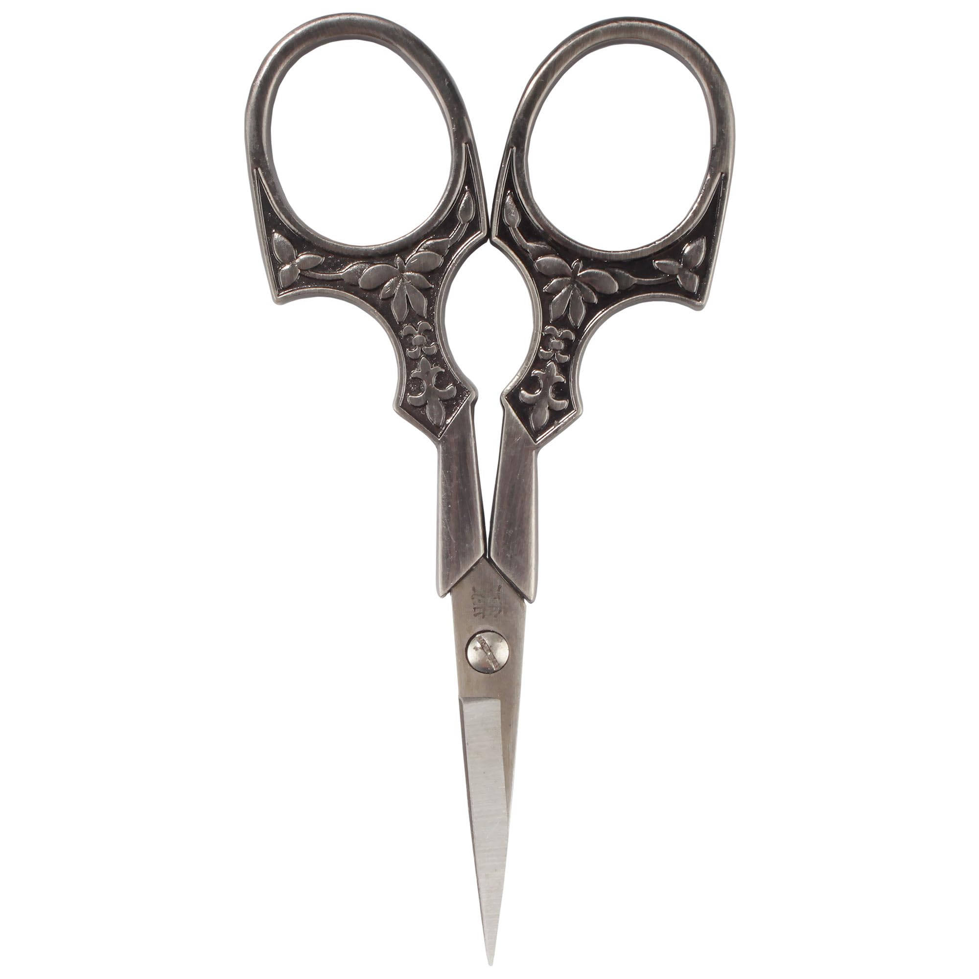 BambooMN Embroidery Scissors – Antique Copper Handles, Sharp Pointed Craft Scissors