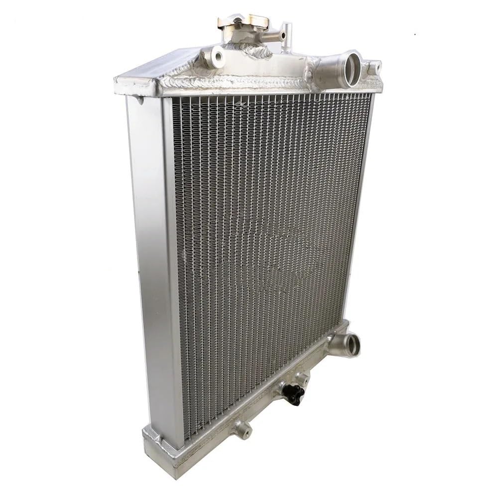 Radiator przewodzącym 2 RZĘDY 28MM 32mm RURA WEJŚCIOWA/WYJŚCIOWA Aluminiowa chłodnica 92-00 DO Hondy Civic EK EG D15 D16 B16 B18 Zestaw Chłodzący(EK3 B16 B18 MT 28mm)