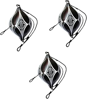 BESPORTBLE 3 Peças Bola De Boxe De Ponta Dupla Saco De Pé Bola Reflexiva De Boxe Bola De Teto Saco De Boxe Saco De Pancadas Saco De Ponta Dupla Âncora Esportes Bola Saltitante Fora Do Balão