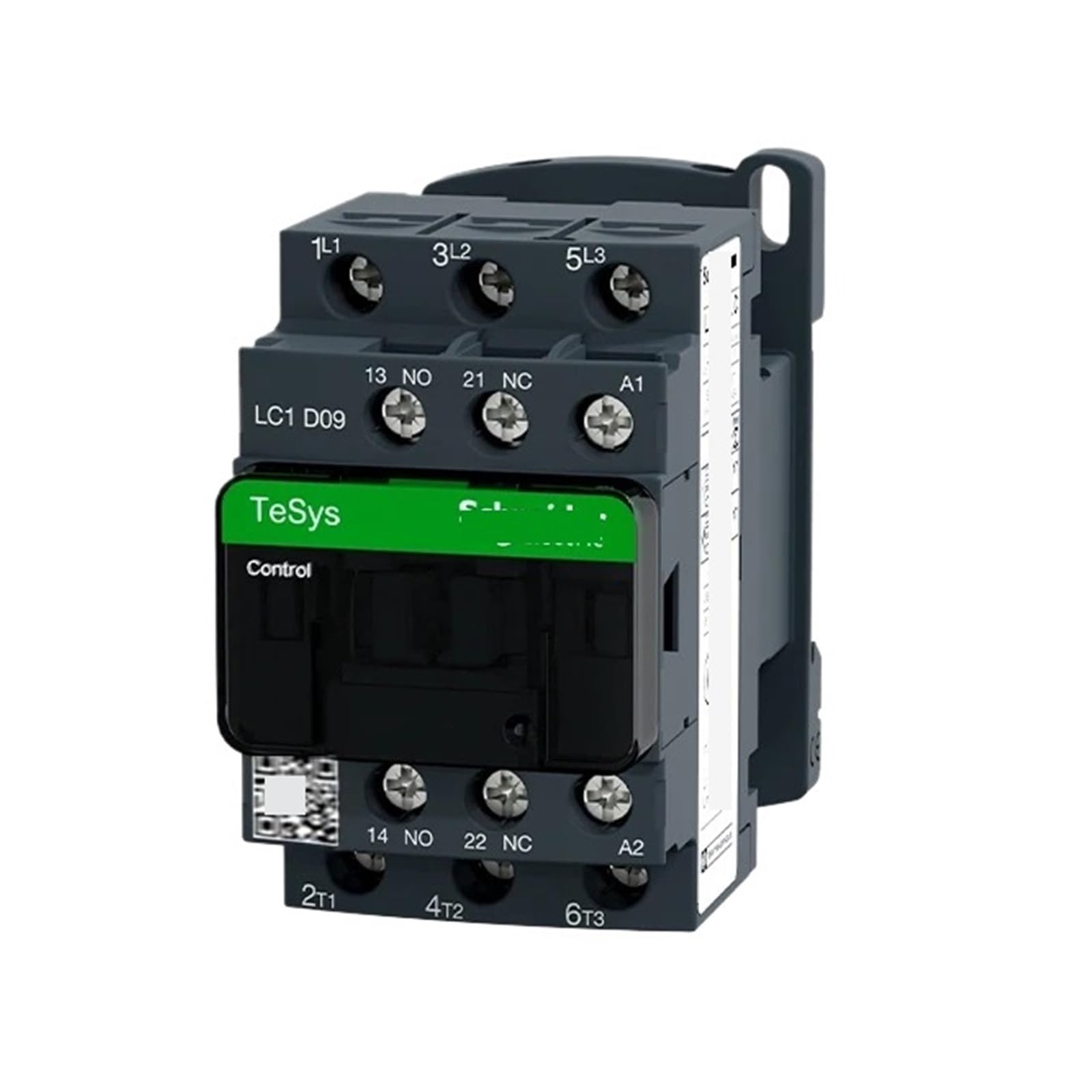 Contacteur tripolaire LC1D09A commande 380V triphasé alterné pour moteur 3P