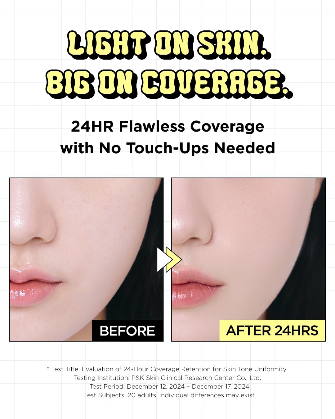 CHASIN' RABBITS All About Glow Cover Cream 1.23 Oz, Lightweight, Hydrating, Long-Lasting Radiance for a Flawless Glow, Smooth Skin Texture, Vegan, Korean Makeup - Image 3