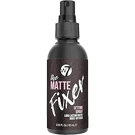 W7 The Fixer Makeup Setting Spray - Matte Finish - Long-Lasting, Ultra-Fine Formula - Cruelty Free and Vegan - 2 Pack