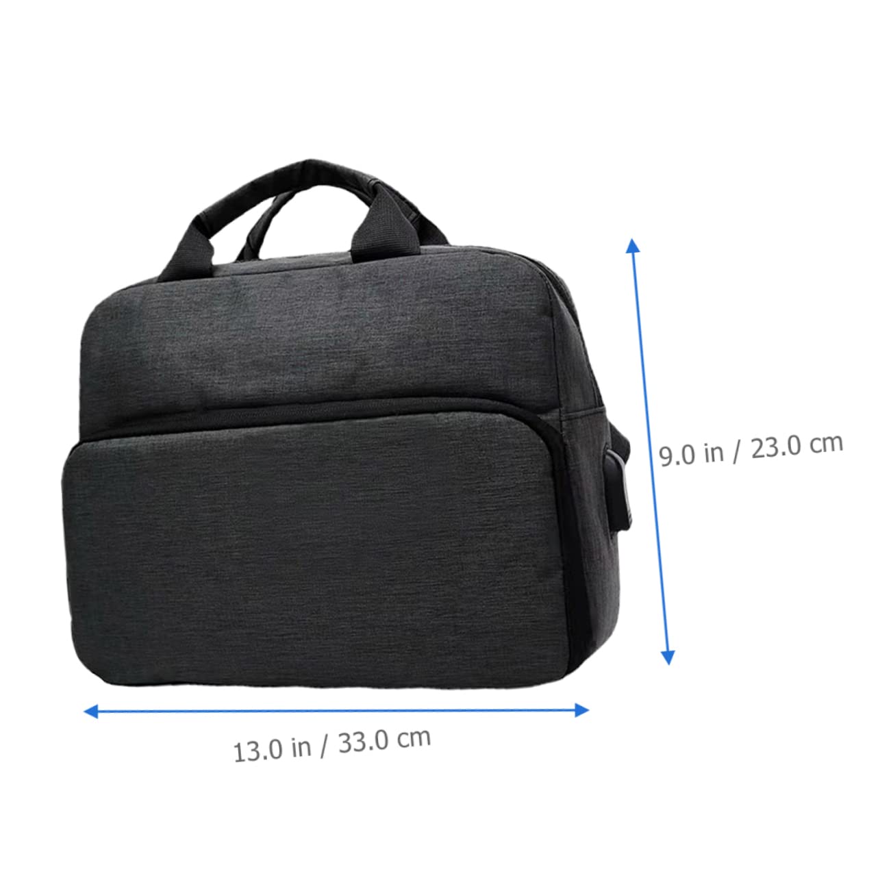 jojofuny Borsa Tracolla per Fotocamera Reflex Oxford, Imbottitura Interna Spessa, Cerniera e Tracolla Regolabile, per Viaggi e Attività All'aperto