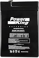 Vista 1 de Jiming JM-6M4.5AC 6V 5Ah Batería de plomo ácido sellada recargable Beiter DC Power (1)