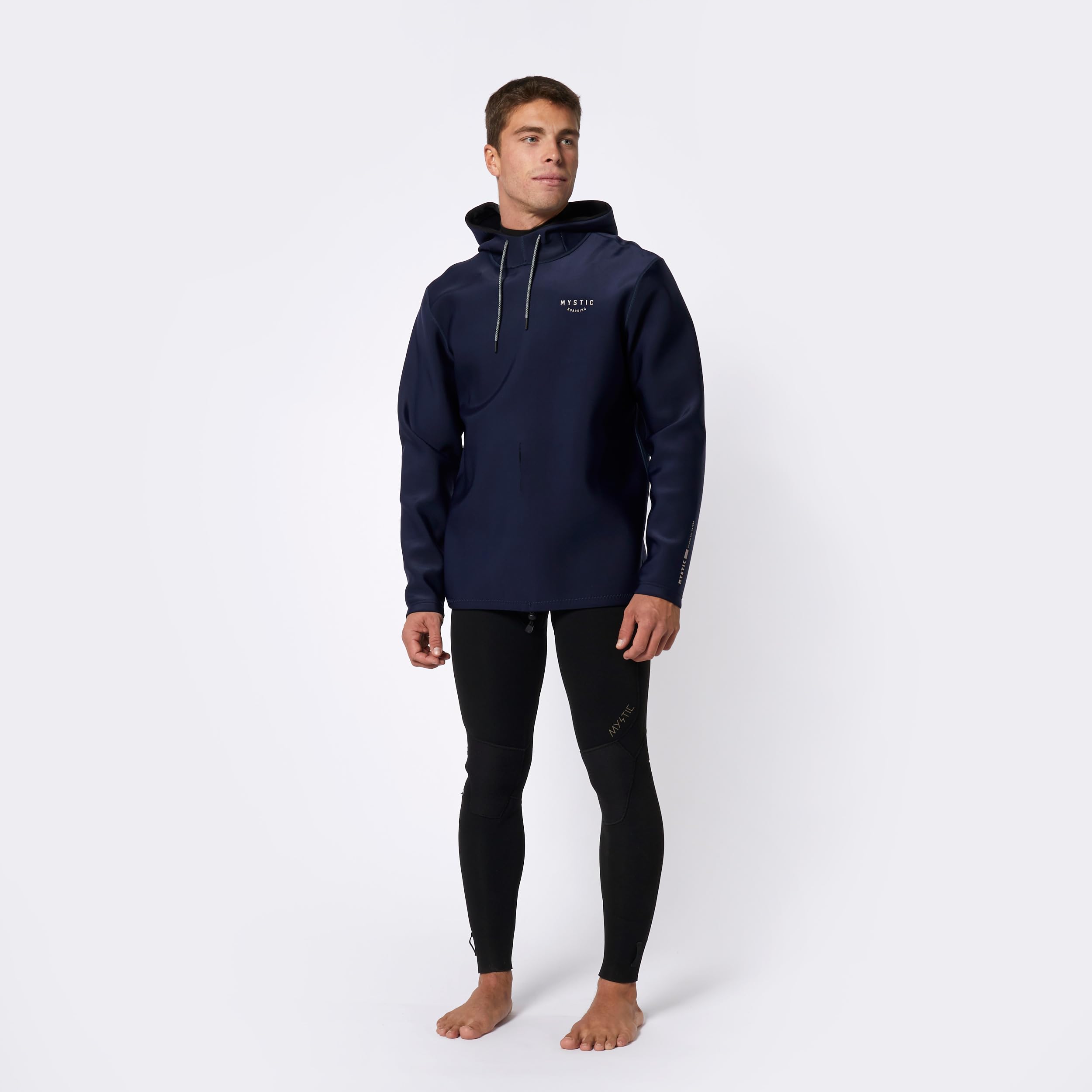 Mystic Mens Haze 2mm Neoprene Hoodie 35017.230340 - Navy -