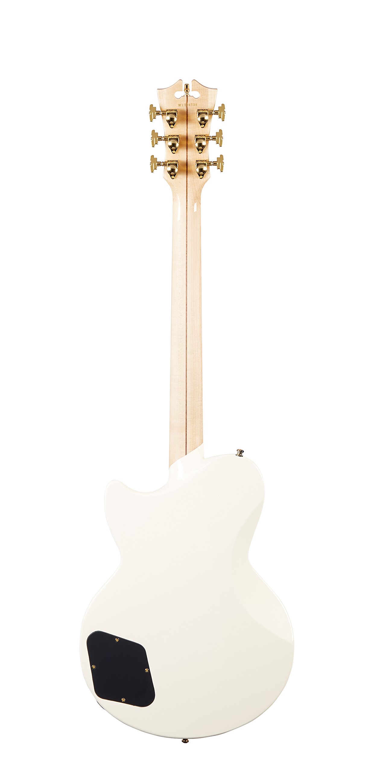 D'Angelico Deluxe Atlantic Electric Guitar - Vintage White