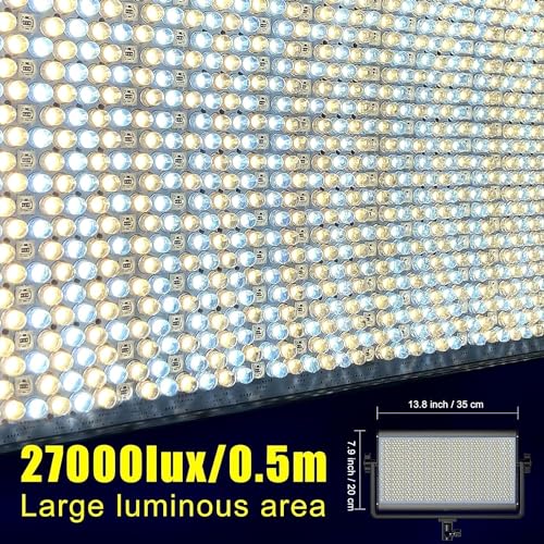 GVM 1500D RGB LED Video Light with Softbox, 75W Video Lighting Kit with Bluetooth Control, Led Panel Light for Photography, YouTube Studio, Video Shooting,18 Scene Mode, 2 Packs (1500d-2l-kit)