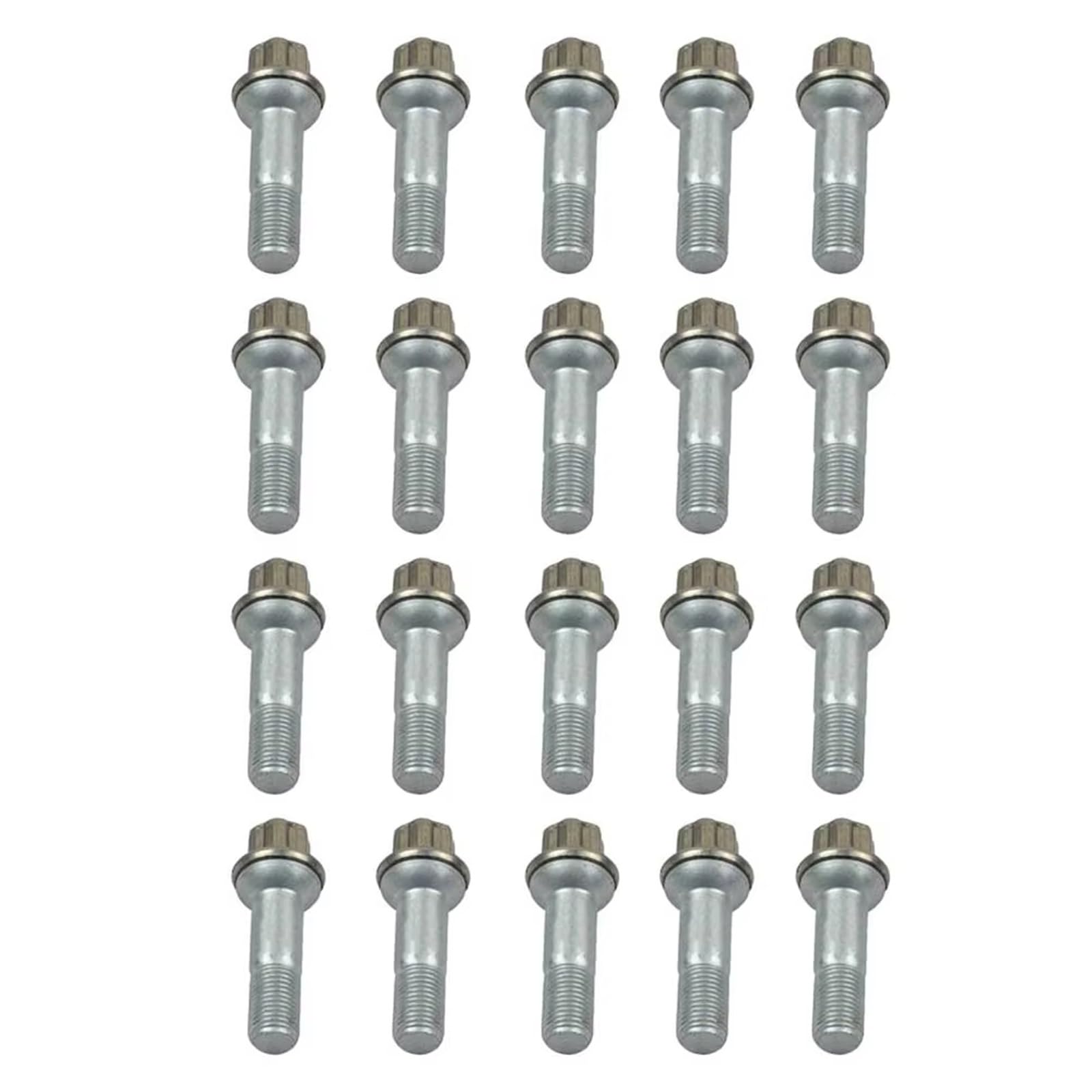 Perni Compatibile Con Benz Per M-Klasse W164 ML 420 2006-2009 Per W166 ML 350 Blue TEC 2011-2015 Per 4matic 20x Ruota Lug Bullone Vite
