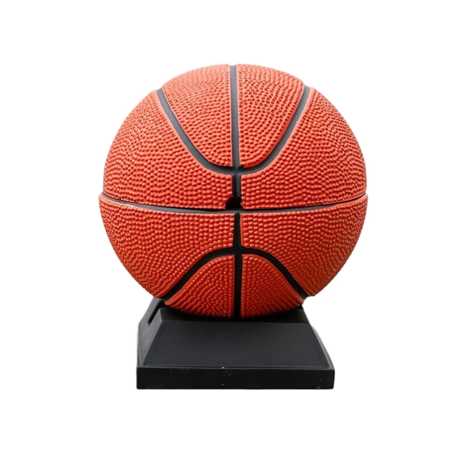 Cendrier de basket-ball tendance fini les cendres volantes sur le bureau