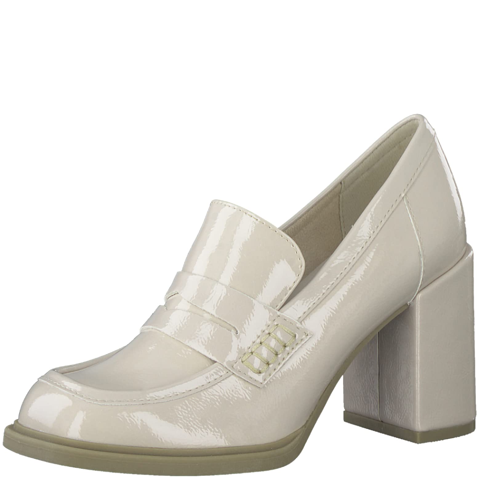 MARCO TOZZI Women's 2-2-24403-20 Flat Slipper, Powder Patent., 6 UK
