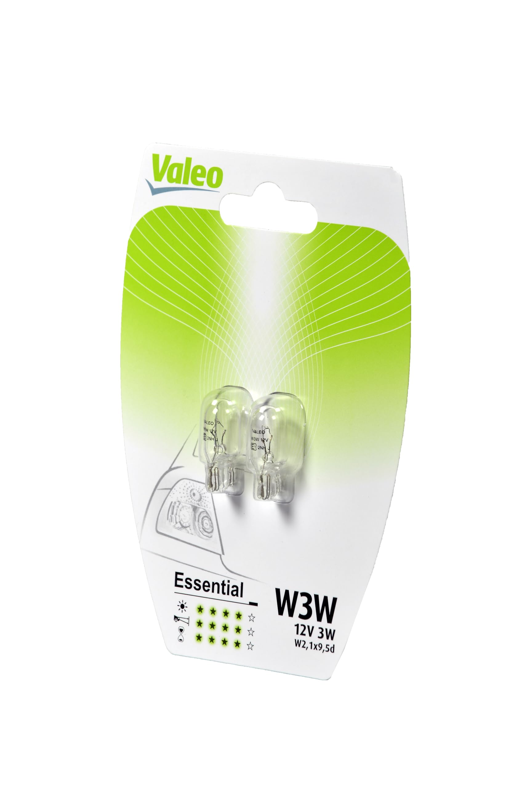 Valeo Halogenlampe Essential 32114 W3W 2er-Set