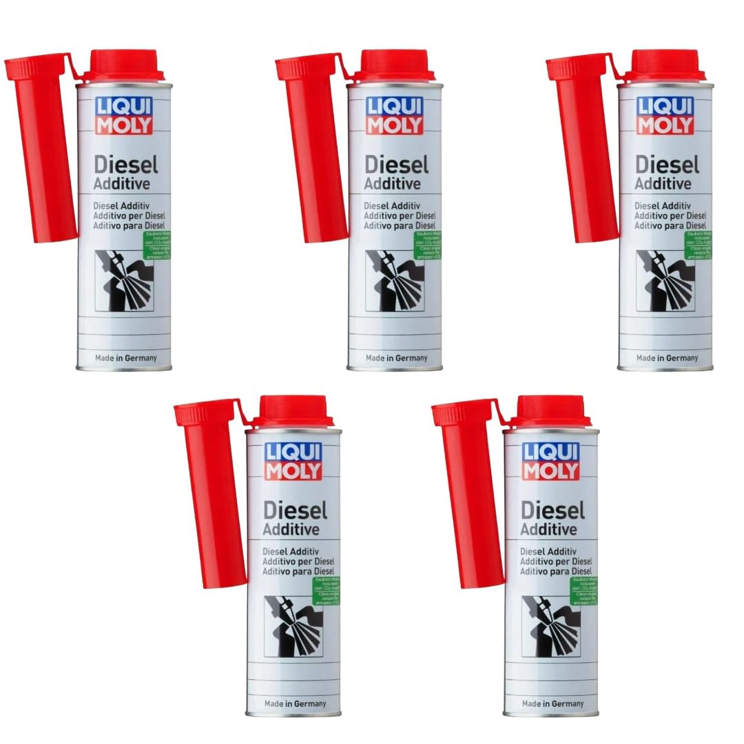 LIQUI DIESEL ADDITIVE KIT 5 PEZZI X 300ML 2585 ADDITIVO PULITORE INIETTORI