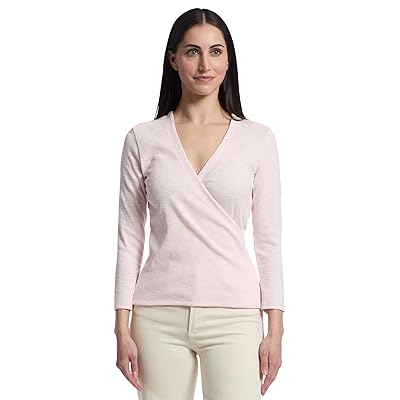 Lilla P 3/4 Sleeve Surplice Women