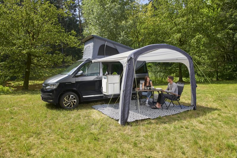 Reimo Antigua Air Sonnensegel Luftvorzelt für VW Bus Camping Reisemobil Caravan 330x250cm grau