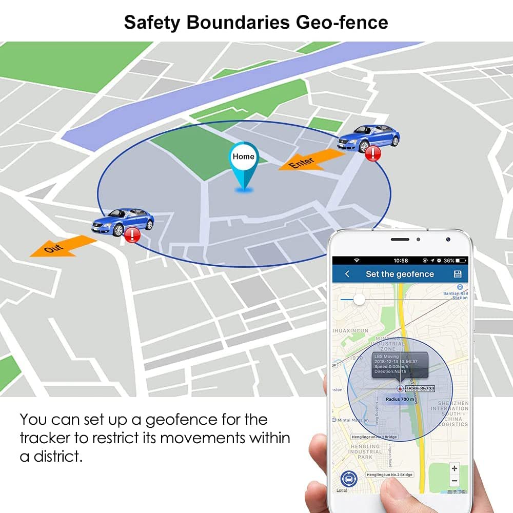 TK905 4G Localizador GPS para Coche Sin Subscripción Rastreador GPS con Múltiple Alarma 5000mAH Batería 90 Dias Larga Duración Magnético Antirrobo GPS Tracker para Vehículos Moto Barco