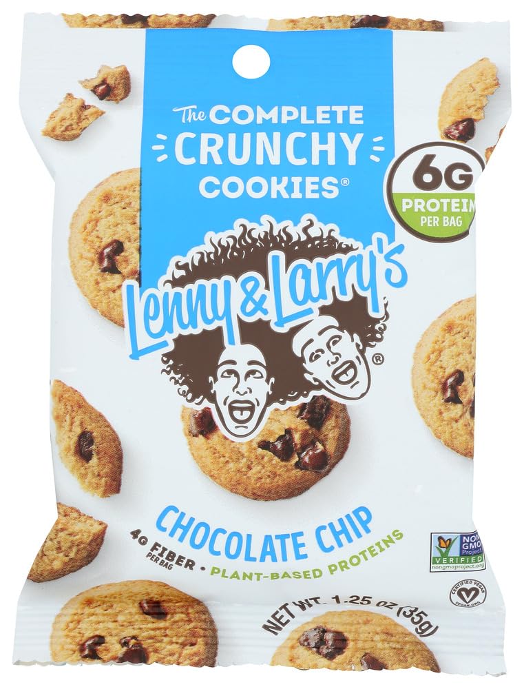 Lenny & Larry's And Chocolate Chip Cookies Chocolate Chip - Case of 12-1.25 Oz