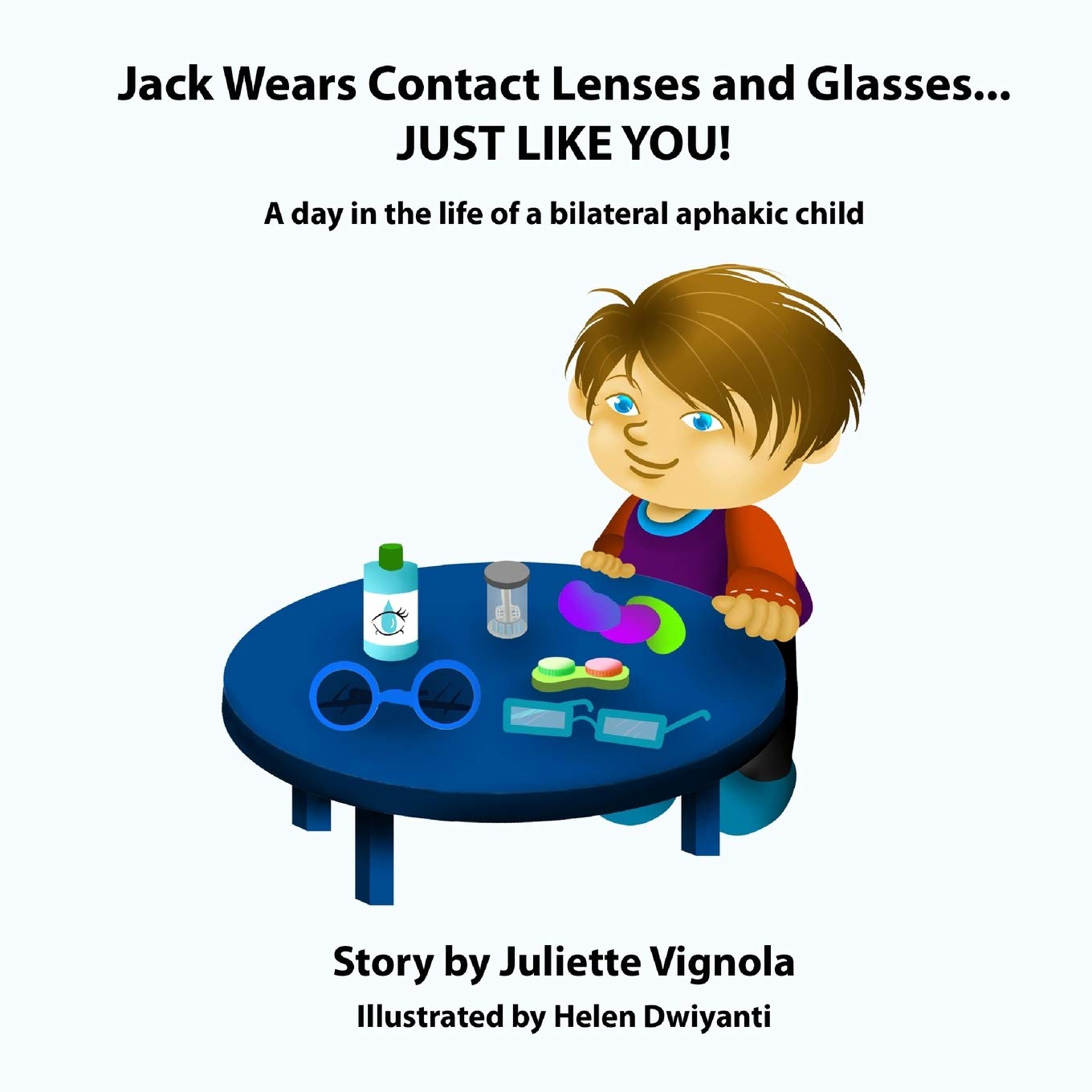Jack Wears Contact Lenses and Glasses... JUST LIKE YOU! A day in the