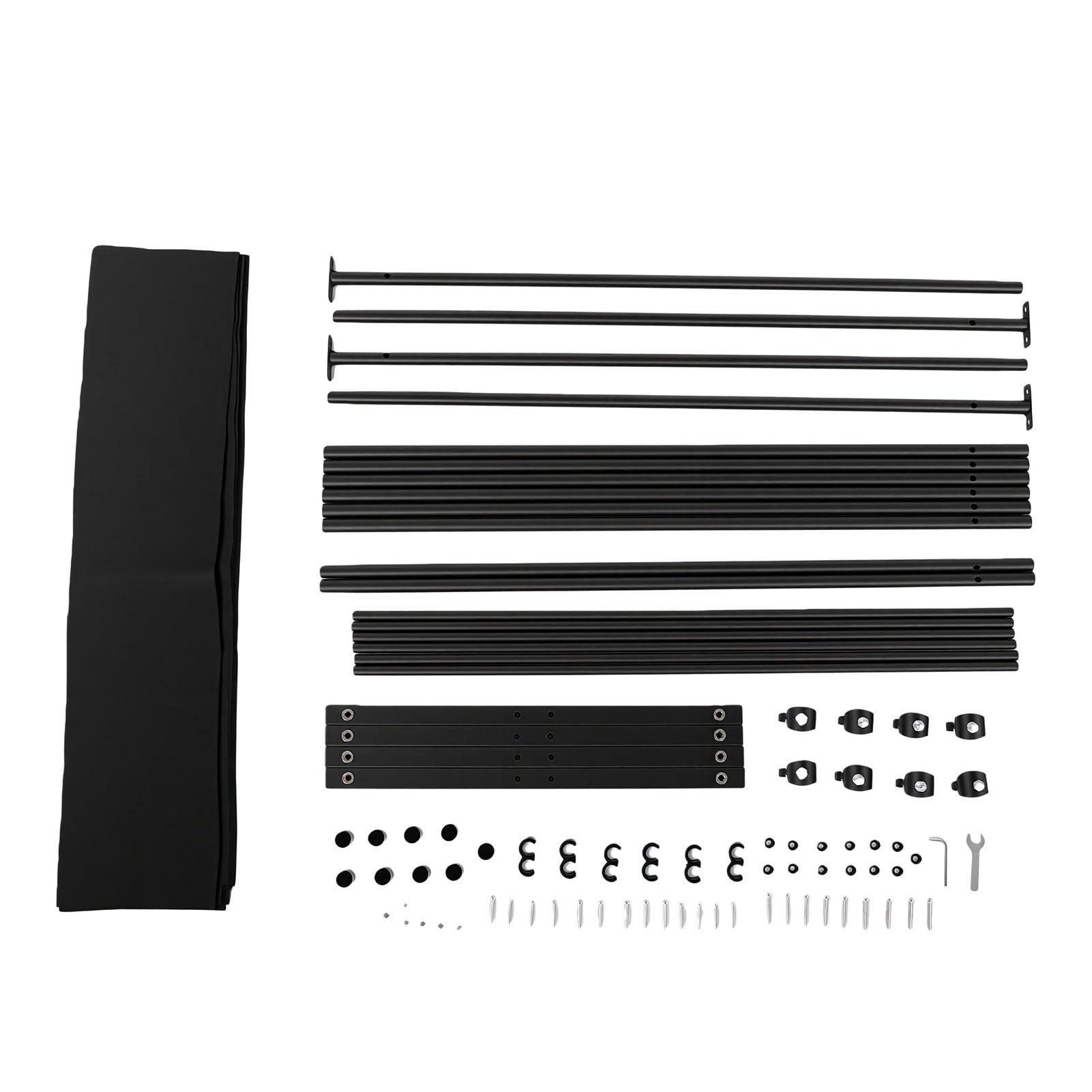 Asixxsix Divisorio a 3 Pannelli con Ruote, 102,4x70,9 Pollici