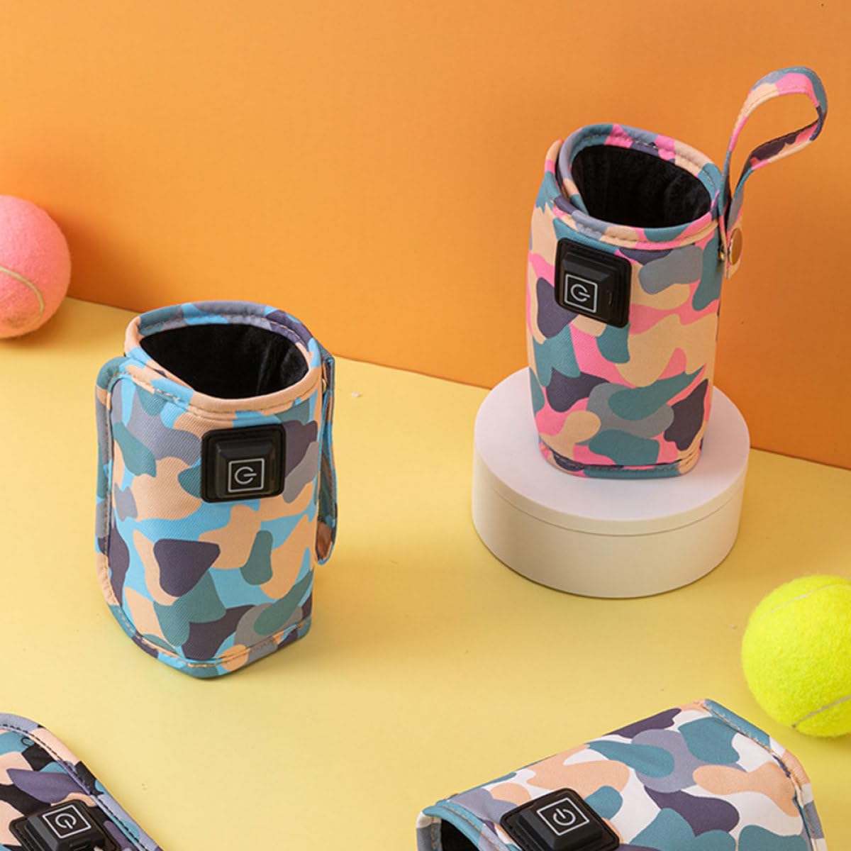 Toyvian Bolsas Aislantes De Tela para Biberón De Alimentación De Bebé Calentador De Biberones 2 Uds