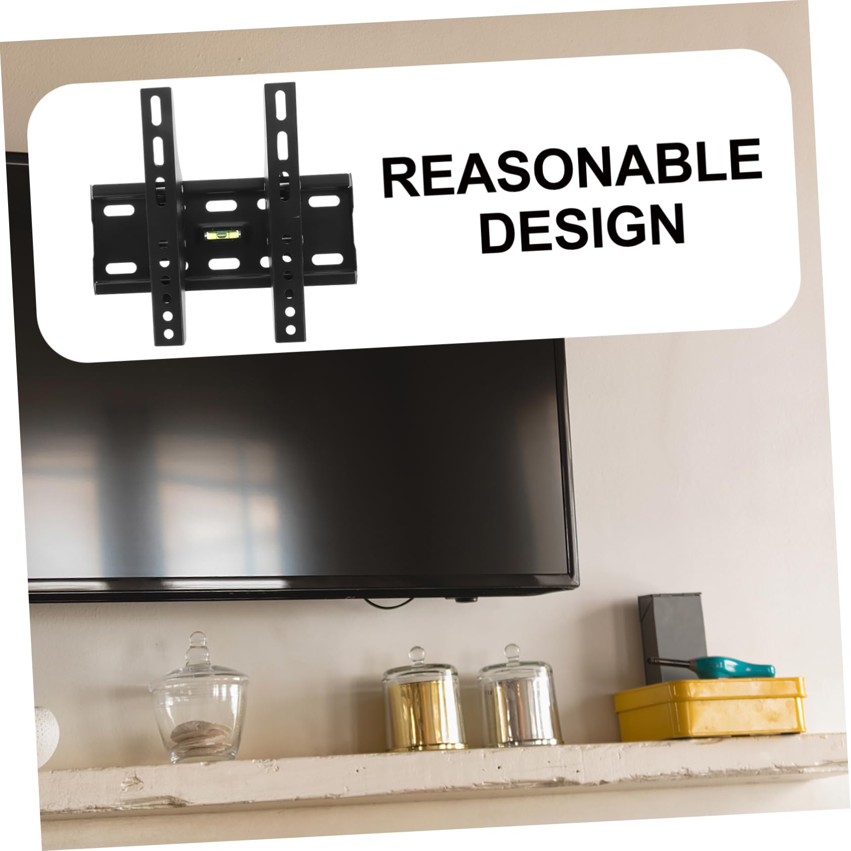 Soporte de Pared para TV de 15 a 42 Pulgadas Negro