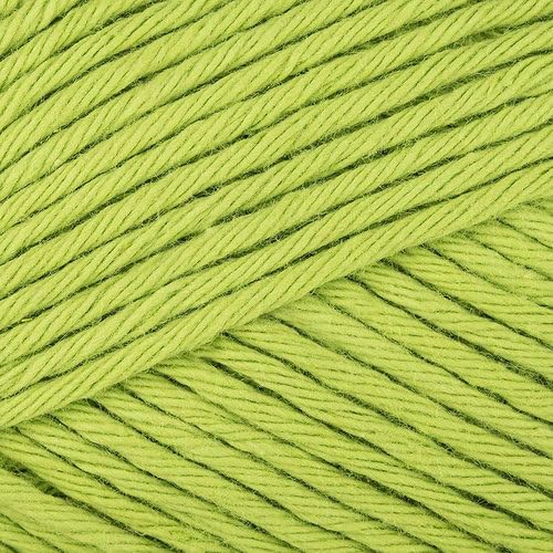 100% Cotton Aran Yarn 1.76oz (50g), 93 Yards (85m) - Lime Green Worsted Wool for Crochet, Knitting - Soft, Lightweight for Sweaters, Clothes