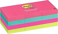 Vista 2 de Post-it 653AN Post-it Notes, 1-1/2 pulgadas x 2 pulgadas, 12/PK, 100 Sh/Pad, Ciudad del Cabo