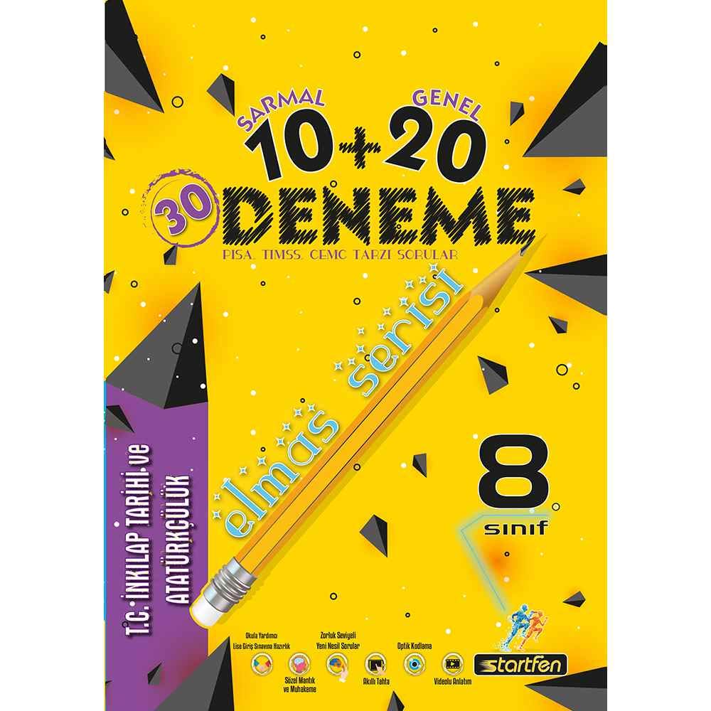 8. Sınıf T.C. İnkılap Tarihi ve Atatürkçülük Elmas Serisi 30 Deneme