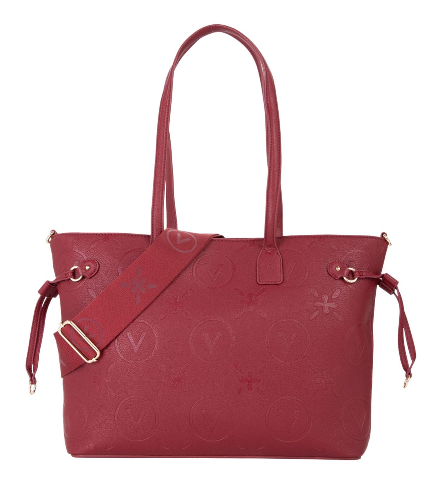 Valentino shopper bag shoulder bag Samba Re Shopping Bag Rosso Scuro burgundy
