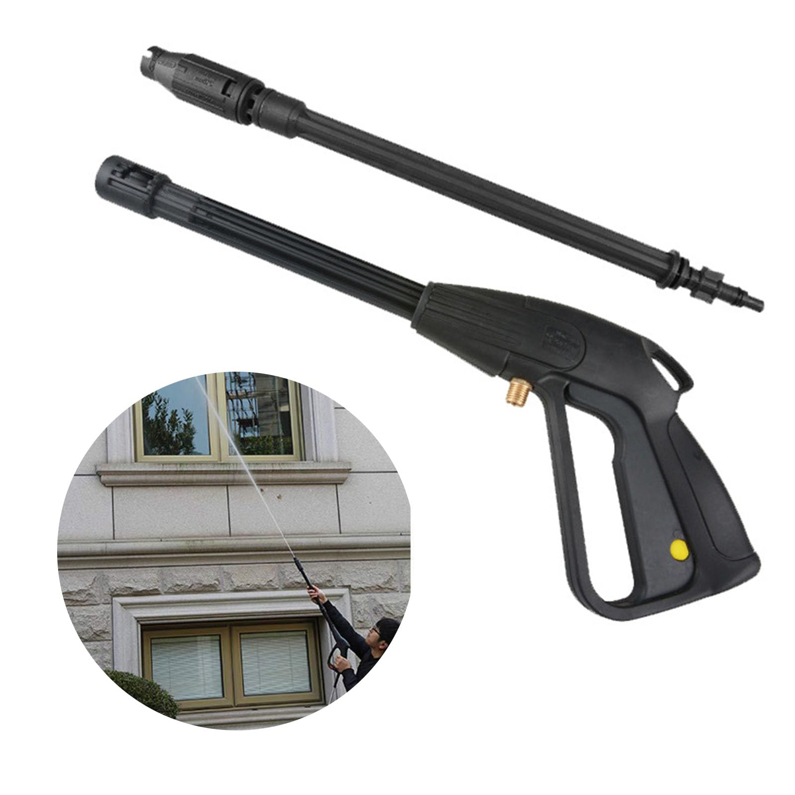 2200PSI Rondella di Potenza Spruzzatore Pistole Lancia Rondella Accessorio di Ricambio Connettore Rapido Bacchetta Regolabile
