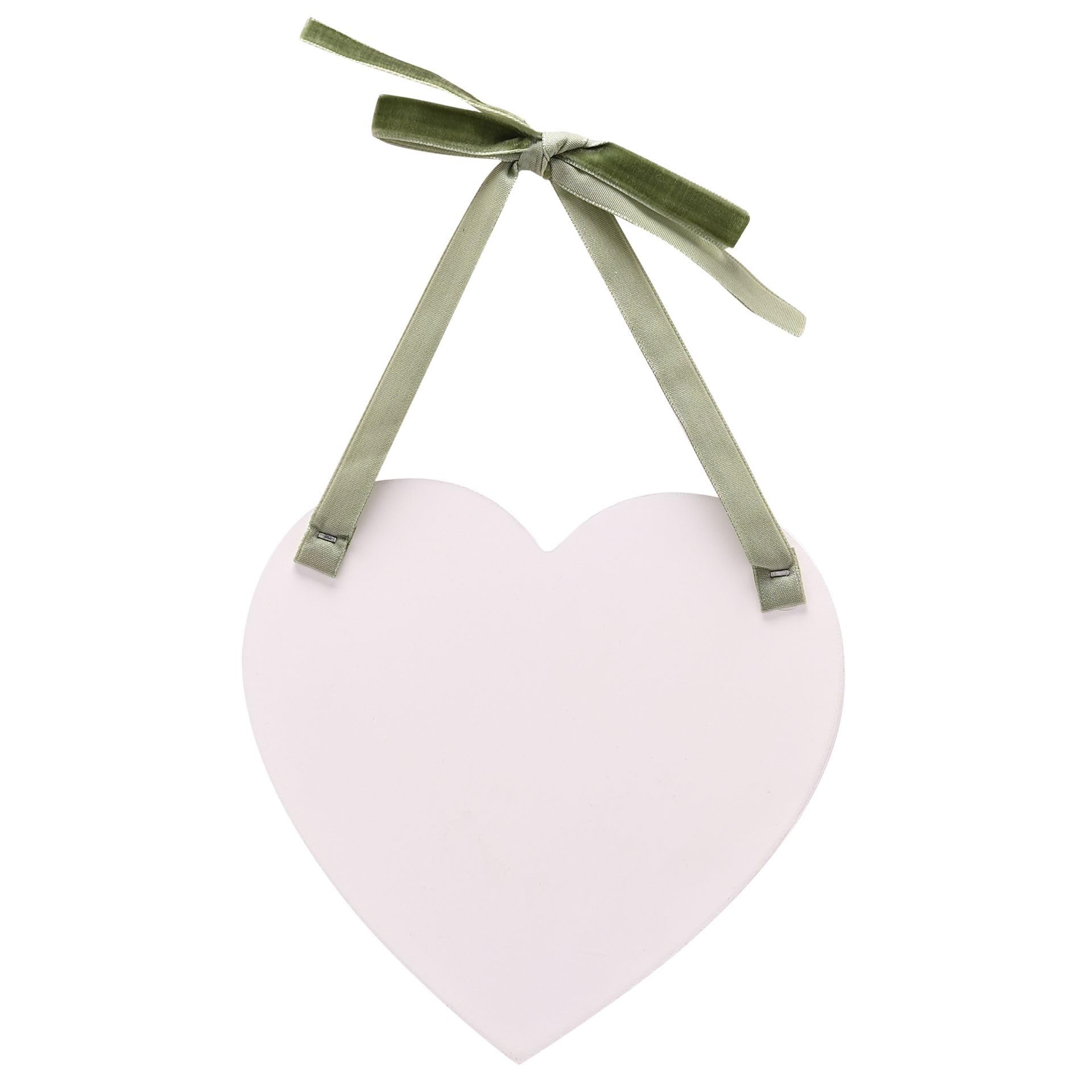 Widdop & Co., Love Story, Mother Of The Groom Heart Hanging Wooden Plaque with Green Velvet Ribbon - Image 3