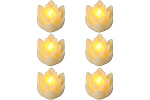 Flickering Lotus Flower Lights: Illuminate with Serenity and Tranquility