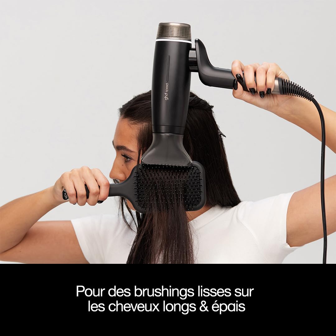 ghd - Embout Large pour Seche cheveux - Embout au diamètre large 91 mm - Pour sèche-cheveux ghd Speed - Idéal cheveux épais, longs à très longs - Séchage professionnel sans frisottis