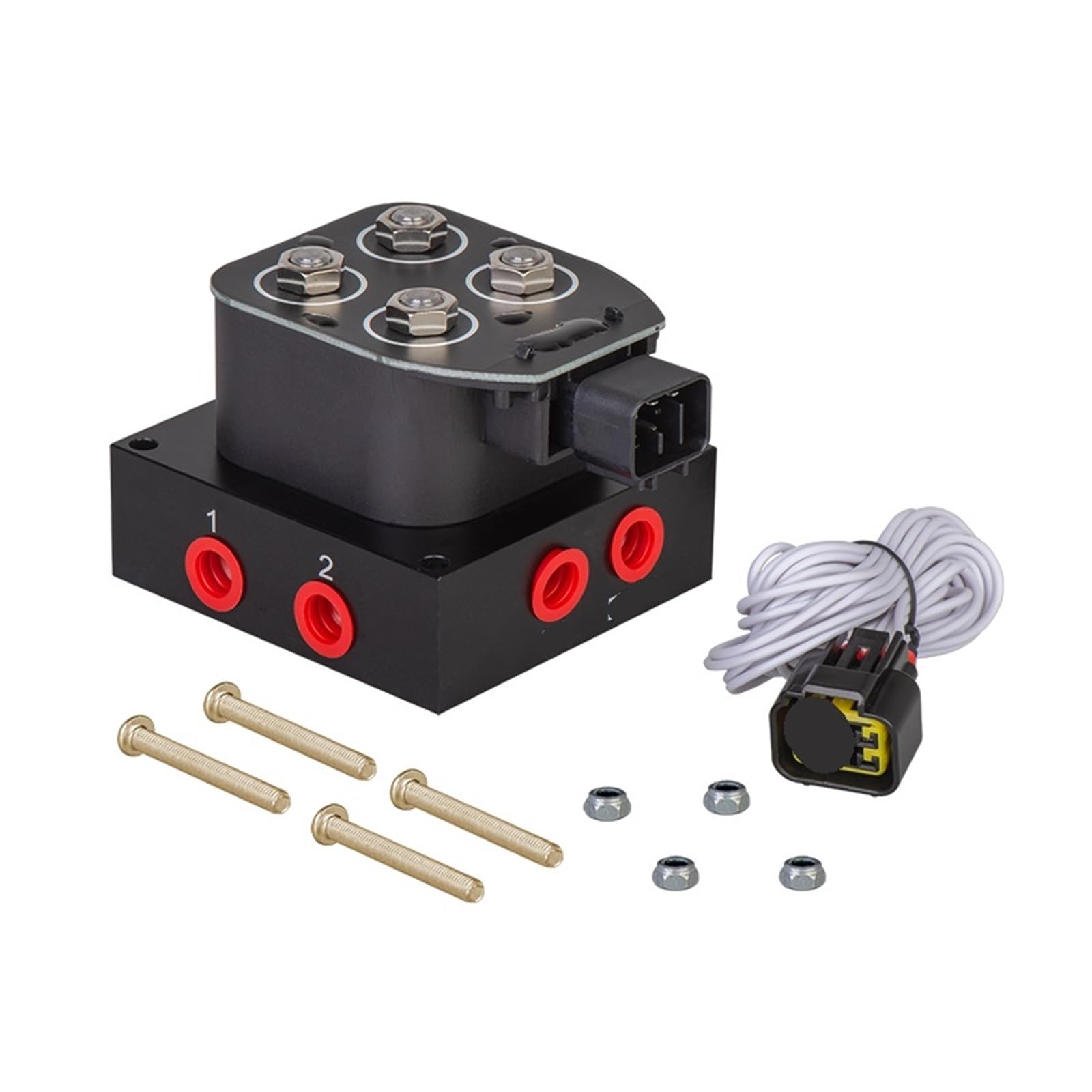 Kit de collecteur Suspension pneumatique à 12 soupapes, accessoire véhicule 4 coins 0-300PSI