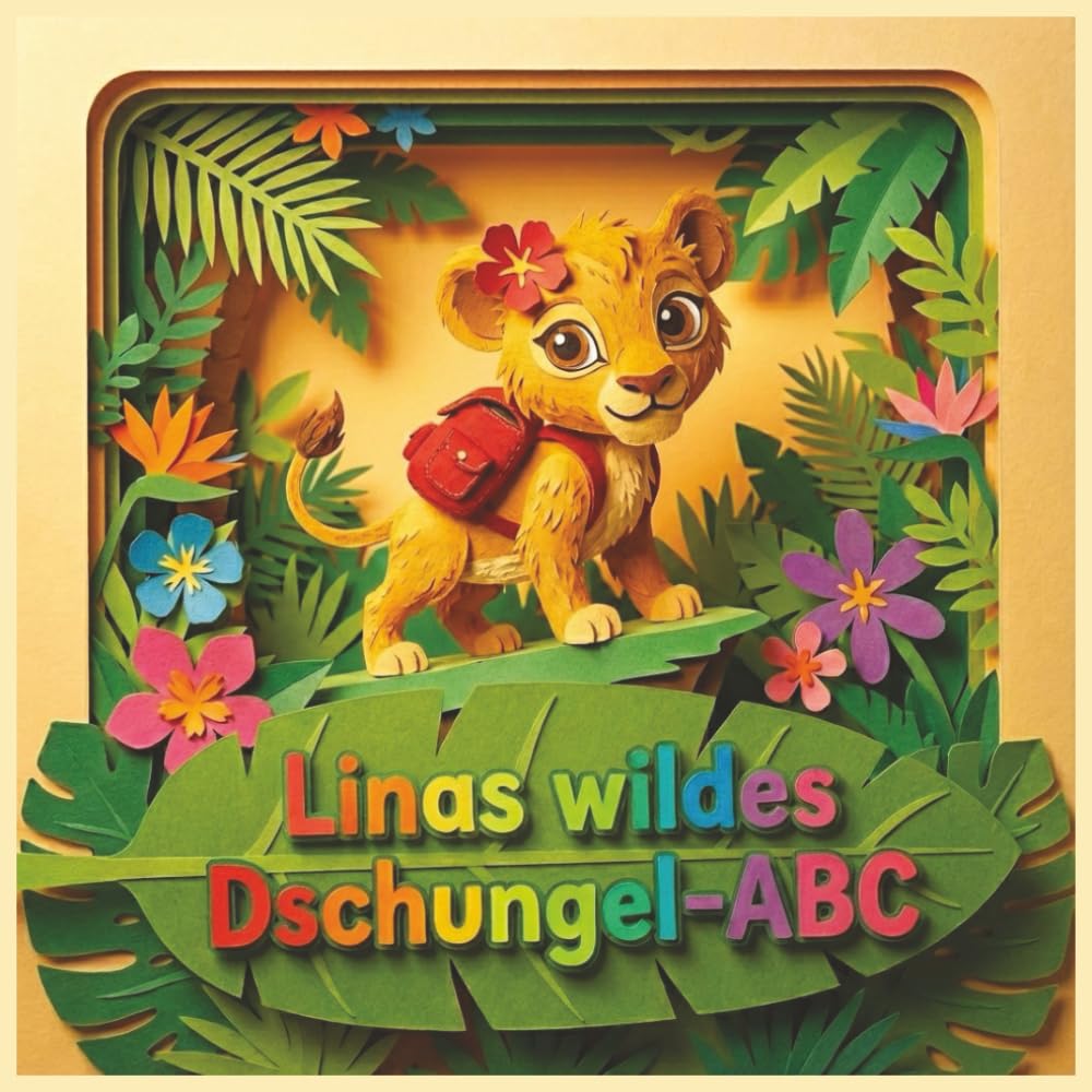 Linas wildes Dschungel ABC: Eine tierstarke Vorlesegeschichte für Kinder ab 4 Jahren – Lina der kleine Tiger entdeckt den Dschungel, trifft neue ... Abenteuer zum Mitfiebern und Einschlafen.